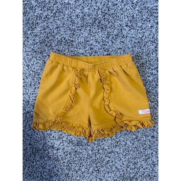 ❤️RuffleButts Ruffle Trim Shorts 6-12M - Picture 1 of 4